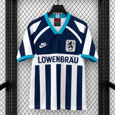 95/96 TSV 1860 Munchen Away Retro Soccer Jersey