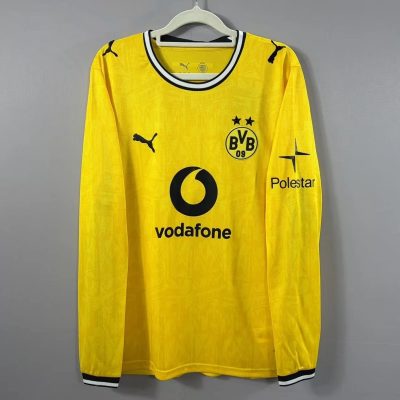 26/27 Dortmund Home Long Sleeve Soccer Jersey