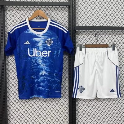 25/26 Como Home Kids Soccer Jersey Size 16-28