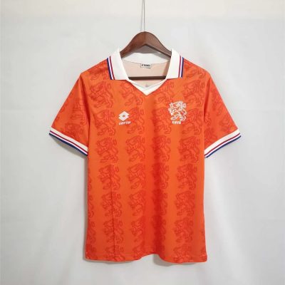 1994 Netherlands Home Retro Soccer Jersey