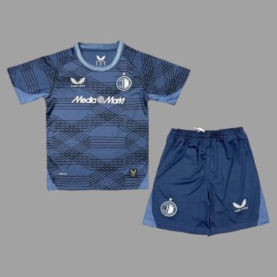 25/26 Feyenoord Away Kids Soccer Jersey Size 16-28