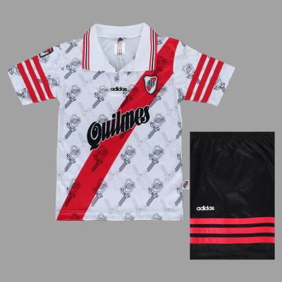 96/97 River Plate Home Kids Retro Soccer Jersey Size 16-28