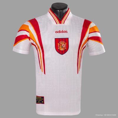 1996 Spain Third Retro Soccer Jersey