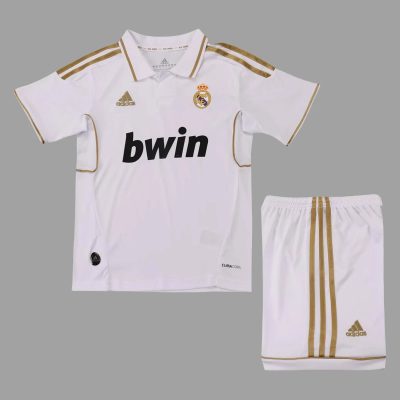 11/12 Real Madrid Home Kids Soccer Jersey Size 16-28