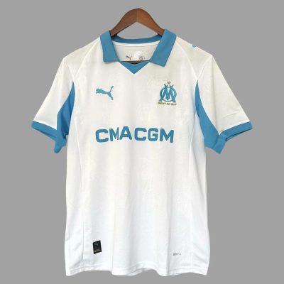 25/26 Marseille Home Soccer Jersey