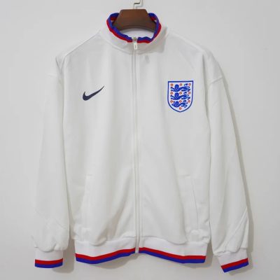 2026 England White Windbreaker