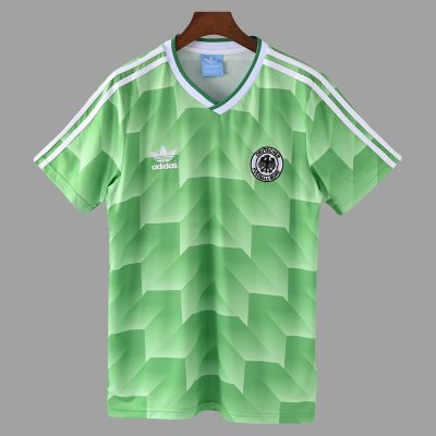 1988 Germany Away Retro Soccer Jersey