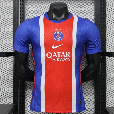 26/27 PSG Home 2 Stars Player Version Soccer Jersey