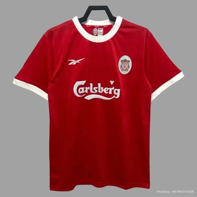 98/00 Liverpool home retro soccer jersey