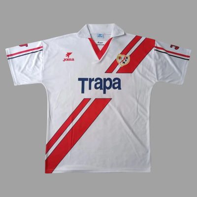 97/98 Rayo Vallecano Home Retro Soccer Jersey