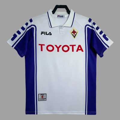 99/00 Fiorentina Away Retro Soccer Jersey