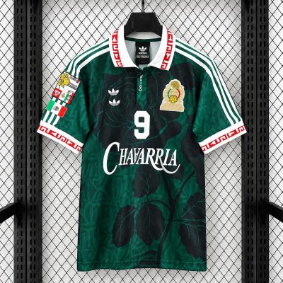 2026 Mexico x Willy Chavarria AOP Green Retro Soccer Jersey