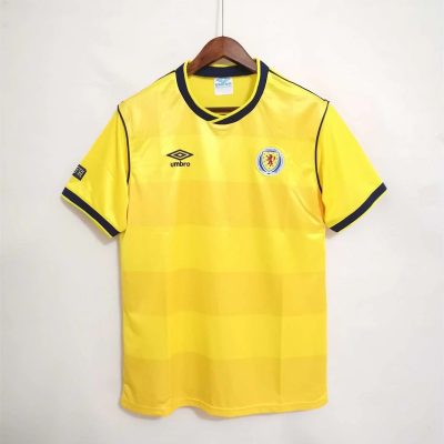 1986 Scotland Away Retro Soccer Jersey