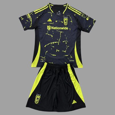 2025 Columbus Crew Away Kids Soccer Jersey Size 16-28