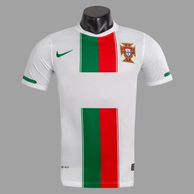2010 Portugal Away Retro Soccer Jersey