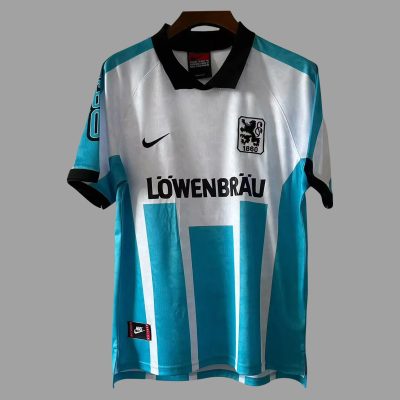 96/97 1860 Munchen Home Retro Soccer Jersey