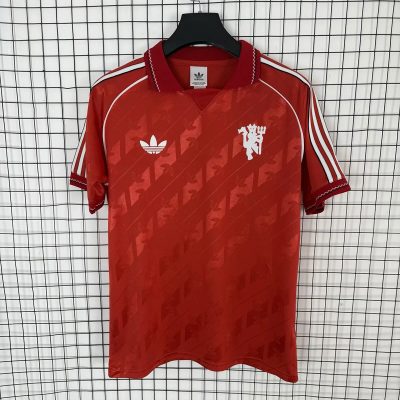 25/26 Manchester United Retro 90s Red Soccer Jersey