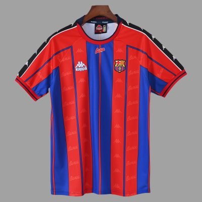 97/98 Barcelona Home Retro Soccer Jersey