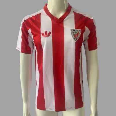 86/87 Athletic Bilbao Home Retro Soccer Jersey