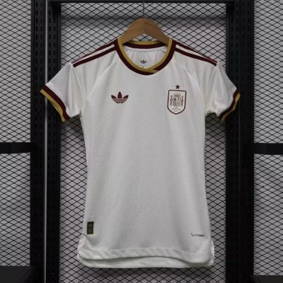 2026 Spain Away Women Player Version Soccer Jersey