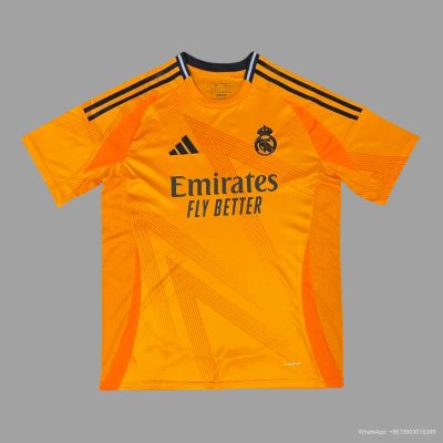 24/25 Real Madrid away soccer jersey