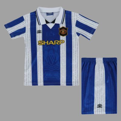 94/96 Manchester United Third Kids Retro Soccer Size 16-28