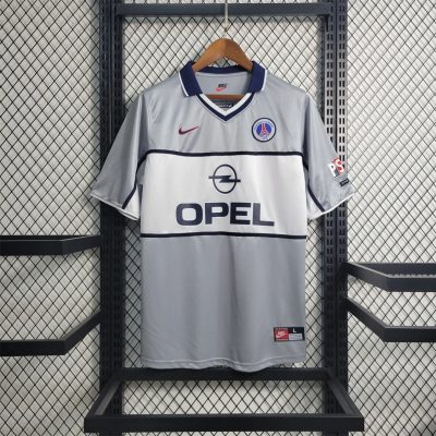 00/01 PSG Away Retro Soccer Jersey