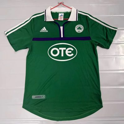 00/01 Panathinaikos Home Retro Soccer Jersey