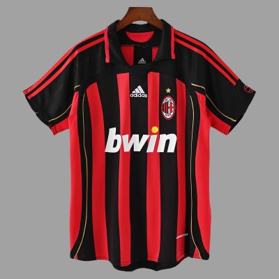 06/07 AC Milan Home Retro Soccer Jersey
