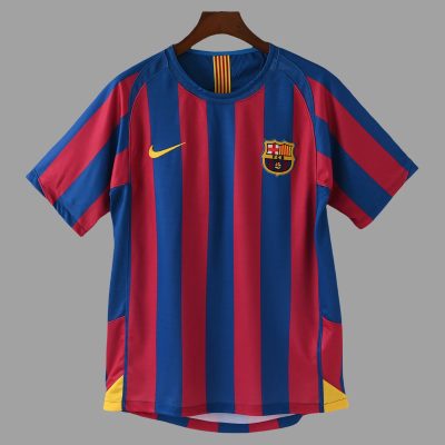 05/06 Barcelona Home Retro Soccer Jersey