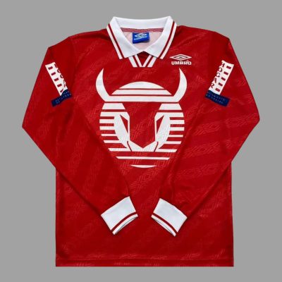 95/96 Toros Neza Home Long Sleeve Retro Soccer Jersey