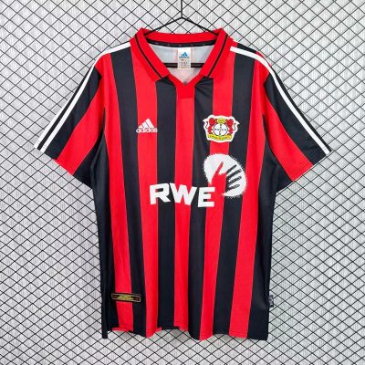 01/02 Leverkusen Home Retro Soccer Jersey