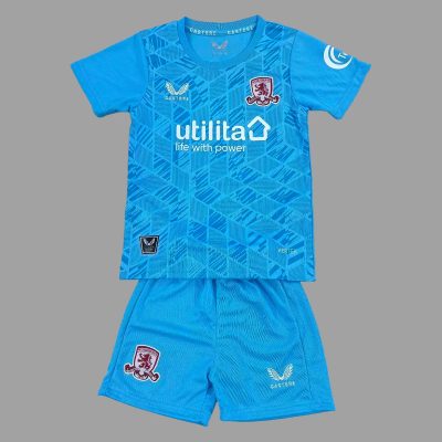 25/26 Middlesbrough Goalkeeper Kids Soccer Jersey Size 16-28