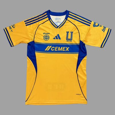 25/26 Tigres UANL Home 65th Anniversary Soccer Jersey