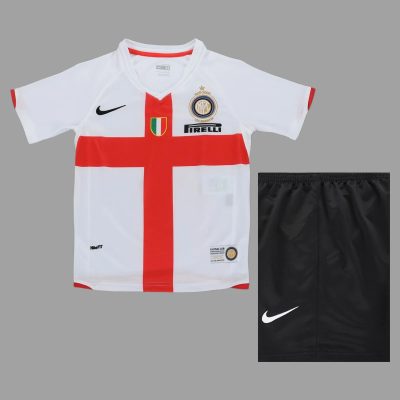 07/08 Inter Milan Away Kids Retro Soccer Jersey Size 16-28