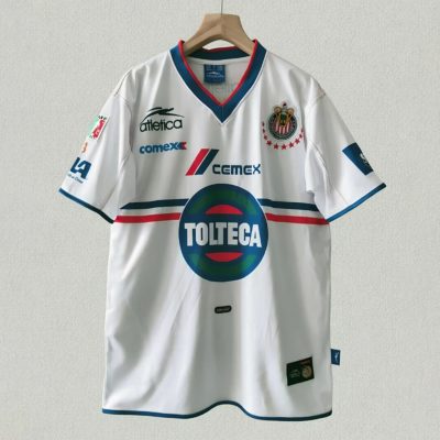 01/02 Chivas Away Retro Soccer Jersey