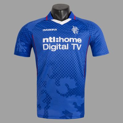 02/03 Rangers Home Retro Soccer Jersey