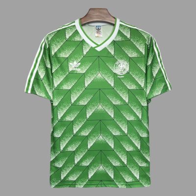 1990 Germany Away Retro Soccer Jersey