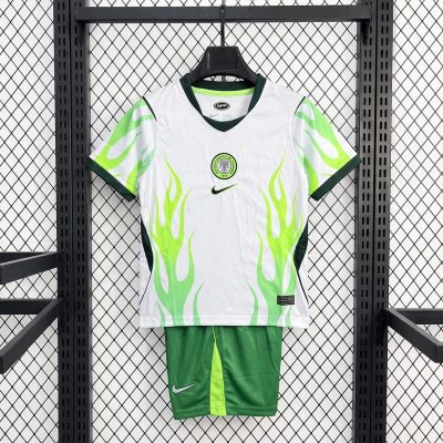 2026 Nigeria Away Kids Soccer Jersey