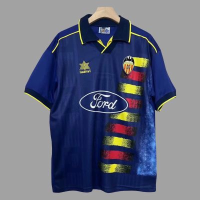 96/97 Valencia Away Retro Soccer Jersey