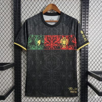 2026 Portugal The Siu Last Dance Version Comma Black Soccer Jersey