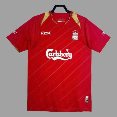 05/06 Liverpool Home Retro Soccer Jersey