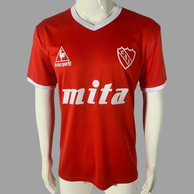 86/88 Atletico Independiente Home Retro Soccer Jersey