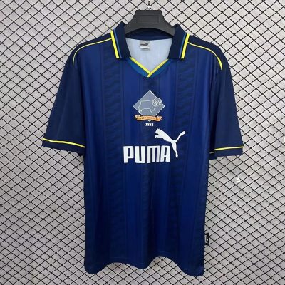 95/96 Derby County Away Retro Soccer Jersey