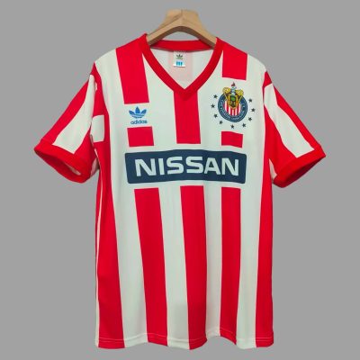 90/91 Chivas Home Retro Soccer Jersey