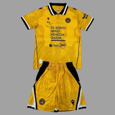 25/26 Udinese Third Kids Soccer Jersey Size 16-28