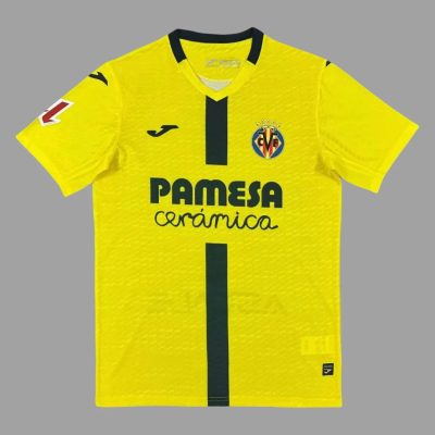 25/26 Villarreal Home Soccer Jersey