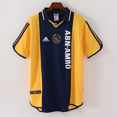 00/01 Ajax Away Retro soccer jersey