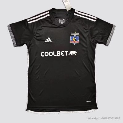 24/25 Colo-Colo away black soccer jersey yupoo