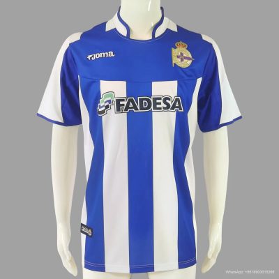03/04 La Coruna Home Retro Soccer Jersey